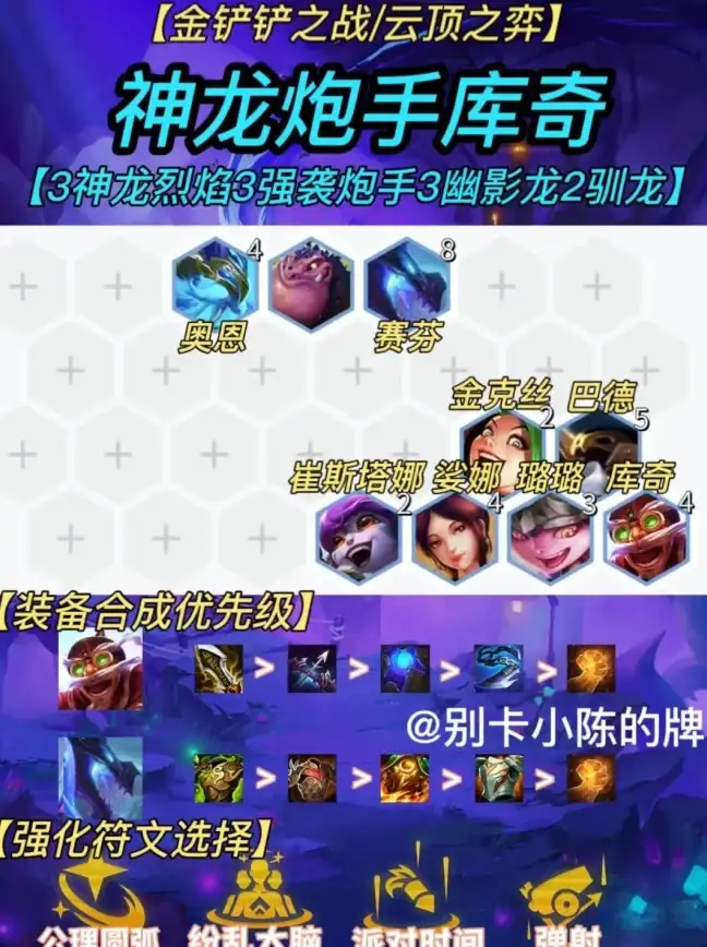 《金铲铲之战》s13炮手羁绊阵容构建指南