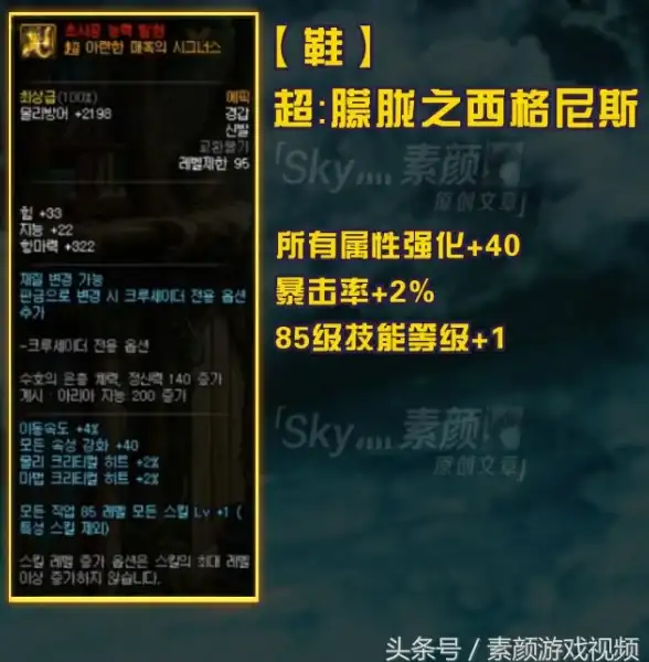 重磅爆料✦DNF95级高伤害套装深度解析✦获取全攻略大揭秘