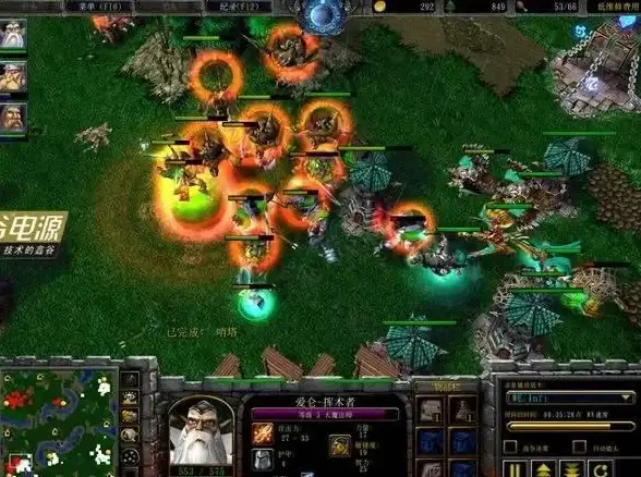 电竞对决✦实力PK✦深度解析 魔兽争霸TS与Infi英雄表现全揭秘！