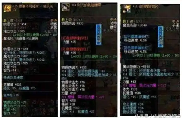 ⚔实战必看⚔防具选择⚔dnf防具散件哪个好？最新版本实战效果全解析！