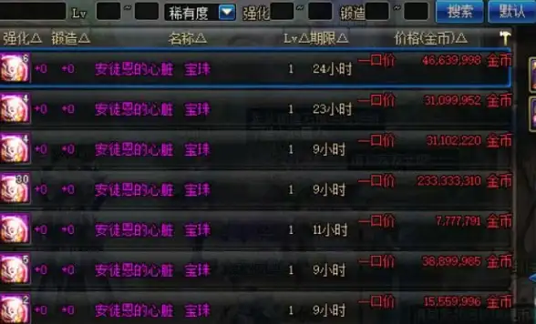 游戏攻略🎮装备精选 dnf宝珠哪里买最划算商人推荐指南